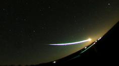 Nebeské divadlo v Malajsii: Oblohu rozzářil zelený meteor