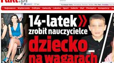Čtrnáctiletý žák se díval, jak učitelka (36) rodí jeho dítě!