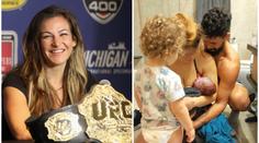 Bývala UFC šampionka to nestihla do nemocnice! Syna porodila v koupelně