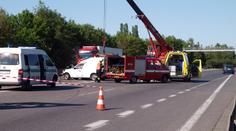 Hlavní tah z Hradce Králové na Brno je uzavřený po vážné nehodě