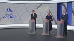 Covid, vláda i Ukrajina. Favorité prezidentských voleb se do sebe pustili v debatě