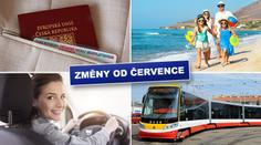 ZMĚNY V ČERVENCI: Doklady už za pár hodin i peníze od cestovek