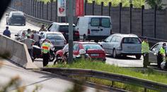 Pražskou Jižní spojku zablokovaly nehody