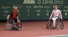 Švéd Olsson dominoval na tenisovém turnaji vozíčkářů v Praze