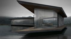 Architekt se inspiruje přírodou. Navrhl nádherný dům na jezeře