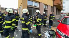 V centru Hradce Králové vybuchl obchod. Policie případ řeší jako trestný čin