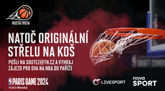 SOUTĚŽ: Startuje Hustá trefa, zapoj se a vyhraj zájezd na NBA do Paříže!