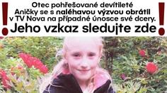NADĚJE rodičů: Aničku najdeme! Pomáhají i senzibilové