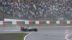 Neuvěřitelné. Bianchiho otec zuří. Gaslymu vjel v Suzuce do cesty jeřáb