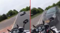 DRSNÉ VIDEO: Motorkář nedostal přednost a natočil svou smrt