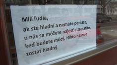 Zaplatili byste za jídlo, pokud byste četli toto oznámení?