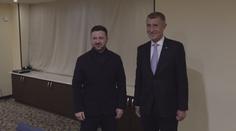 Babiš v Arménii jednal se Zelenským. Mluvili o dodávkách ropy a plynu
