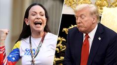 Trump ostrouhal. Vytouženou Nobelovku mu vyfoukla jihoamerická politička