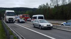 Smrtelná nehoda na D1: Náklaďák při couvání zabil dělníka!