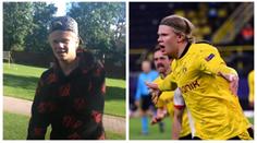 Než střílel góly, zpíval Haaland v boybandu. Podívejte jak mu to šlo