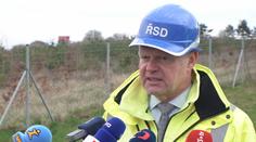 Pražský okruh ve Slivenci rekonstruují. Asfalt byl hrdina, říká mluvčí