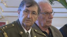 Zeman se setkal s bojovníky z druhé světové války. Vyjádřil jim respekt