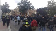 OBRAZEM: Pochod neonacistů v Děčíně. Tři zadržení