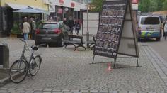 Opilá řidička vjela do pěší zóny: Nabourala vše, co jí stálo v cestě