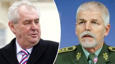 "Stydím se za svého prezidenta!" pustil se generál Pavel do Zemana