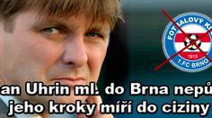 EXKLUZIVNĚ: Uhrin ml. dostal nabídku od Brna. Odmítl ji