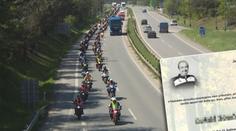 Motorkáři jízdou uctili kolegu, co zemřel po srážce s autobusem