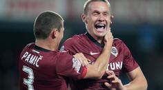 EVROPSKÁ LIGA FOTBALU: Sparta Praha - Kyrjat Šmona, středa 19:00 FANDA + VOYO.cz