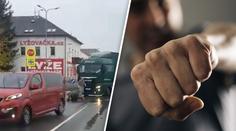 Brutální inzultace cyklisty. Kamioňák neudržel nervy na uzdě