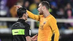 Zkrat bývalé hvězdy Teplic: Džeko v nervech poflusal sudího! VIDEO