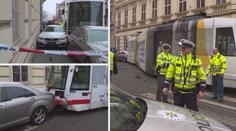 Tramvaj v Brně zaparkovala napříč. Zablokovala centrum