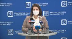Tisková konference Ministerstva práce a sociálních věcí