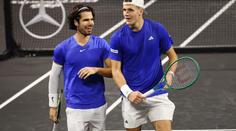 Menšík pomohl týmu Evropy ovládnout Laver Cup. Zářil ve čtyřhře po boku Alcaraze