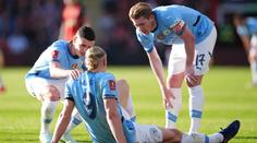 Špatné zprávy pro City před koncem sezóny. Haaland se zranil, potvrdil klub