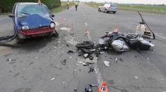 Tragická nehoda. Řidička nedala přednost a zabila motorkáře