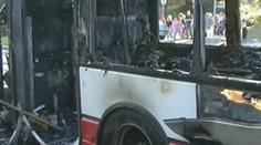 V Praze hořel již třetí autobus