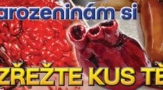 K narozeninám si ROZŘEŽTE KUS TĚLA. FOTKY