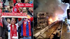 Hrůza v Německu! Shořel autobus, který vezl fanoušky Bayernu