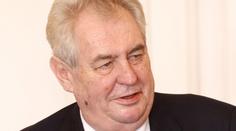 Prezident Zeman udělil milost recidivistovi. Je vážně nemocný