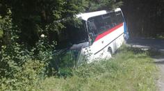 Selhaly brzdy, 14 zraněných v autobuse