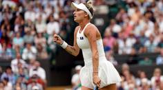 Fantazie. Vondroušová srazila nasazenou čtyřku a je v semifinále Wimbledonu