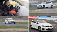 NA OKRUHU - Golf GTI na okruhu v Mostě fungoval perfektně!