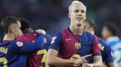 Barcelona zvládla derby s Espanyolem. Atléticu vystřelil výhru syn Simeoneho