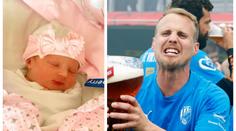 Limberský je potřetí otcem, dcera Lilien přišla na svět těsně po půlnoci
