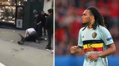 Obránce Manchesteru City se zapojil do pouliční bitky! VIDEO