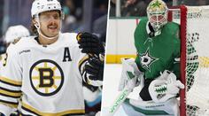 Momenty týdne v NHL: Pastrňák skóroval, Oettinger vytáhl parádní zákrok