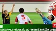 Slavia si vykoledovala tragické vyřazení, hráčům do řeči nebylo