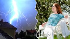 Tropická vedra vystřídaly silné bouřky! U Ostravy padaly kroupy