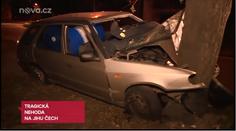 VIDEO: Tragická dopravní nehoda na jihu Čech