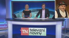 Premiéra v Televizních novinách: Představil se Krojovaný reportér
