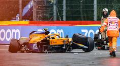 Nehoda v F1! Norris nebezpečně boural v kvalifikaci, vyhrál Verstappen
